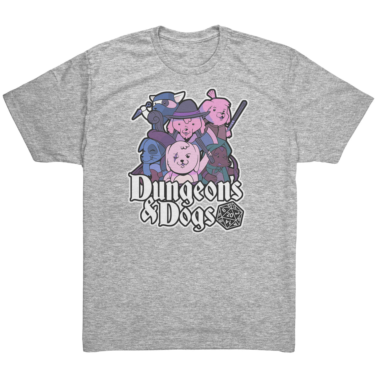 Dungeons and Dogs T-shirt  - Gemmed Firefly