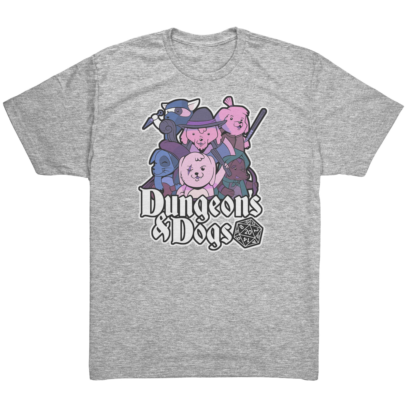 Dungeons and Dogs T-shirt  - Gemmed Firefly