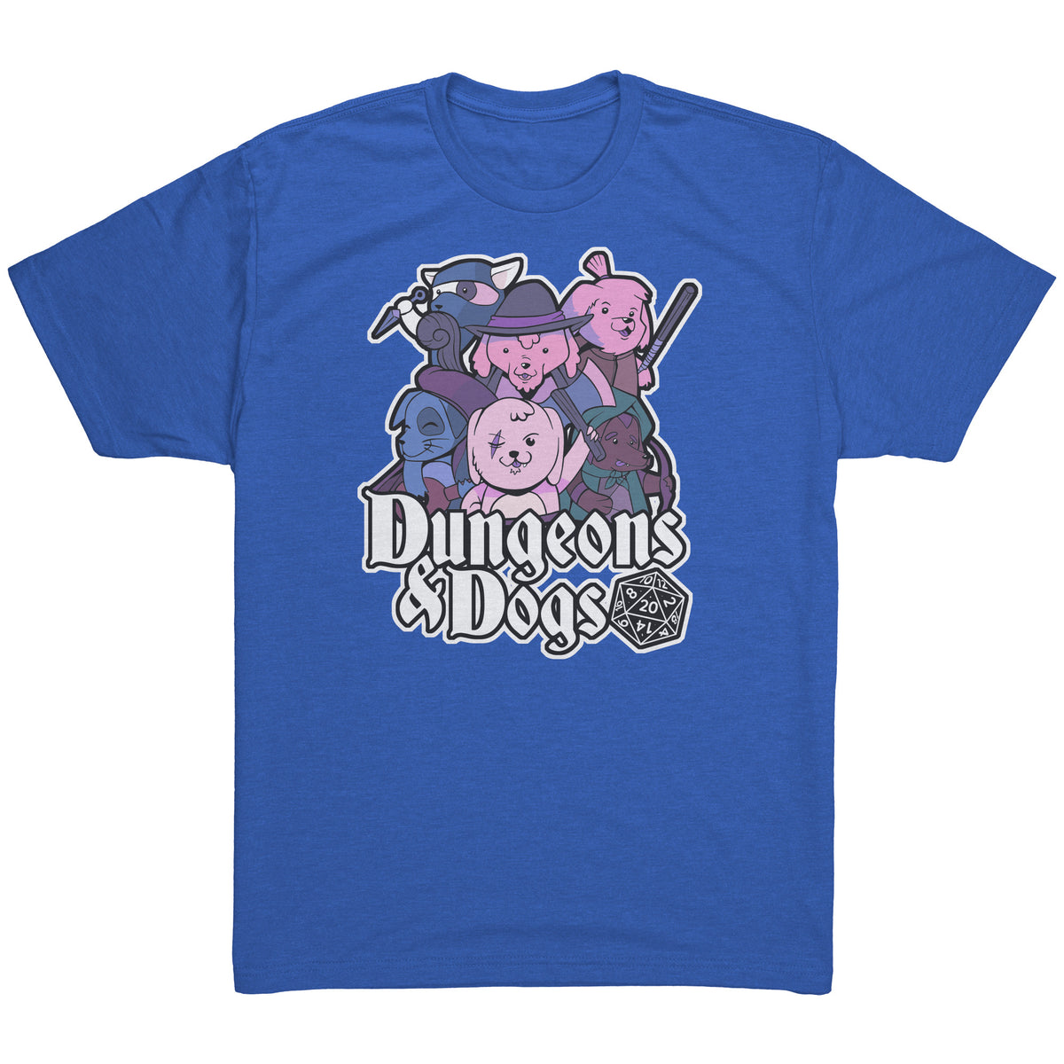 Dungeons and Dogs T-shirt  - Gemmed Firefly
