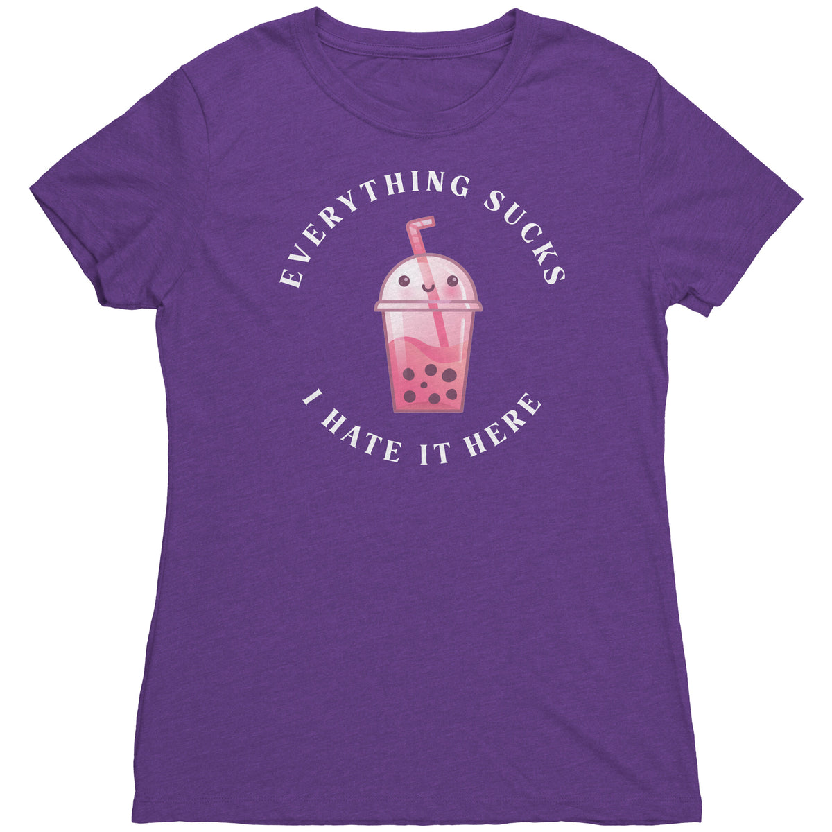 Everything Sucks Boba Elixer T-shirt  - Gemmed Firefly