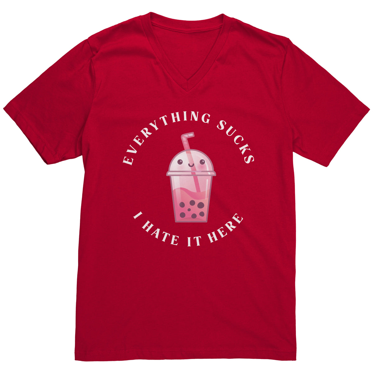 Everything Sucks Boba Elixer T-shirt  - Gemmed Firefly