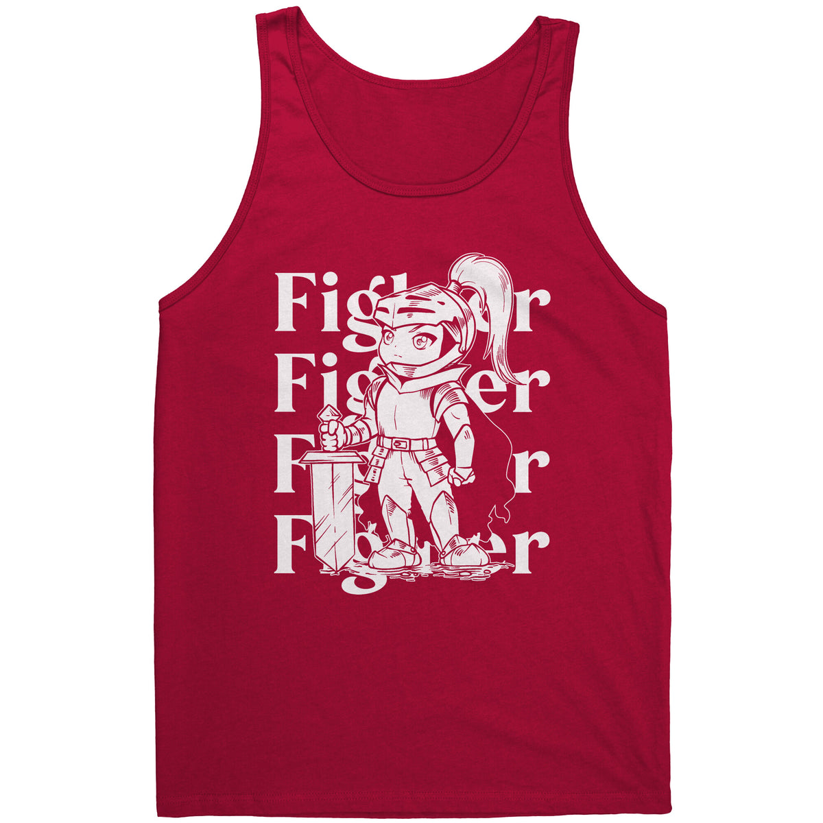 Fighter Chibi Lavish T-shirt  - Gemmed Firefly