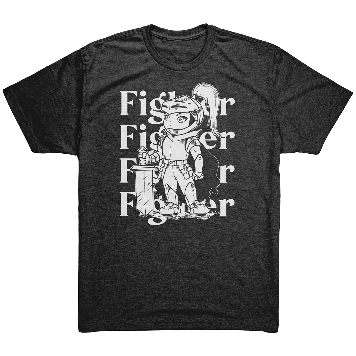 Fighter Chibi Lavish T-shirt  - Gemmed Firefly