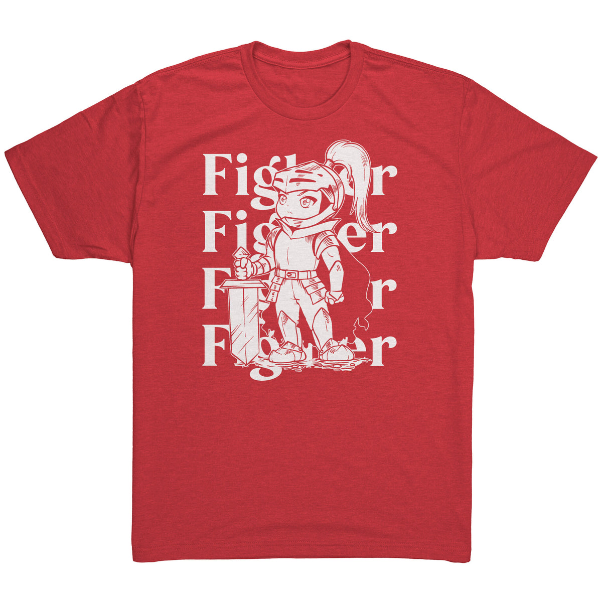 Fighter Chibi Lavish T-shirt  - Gemmed Firefly