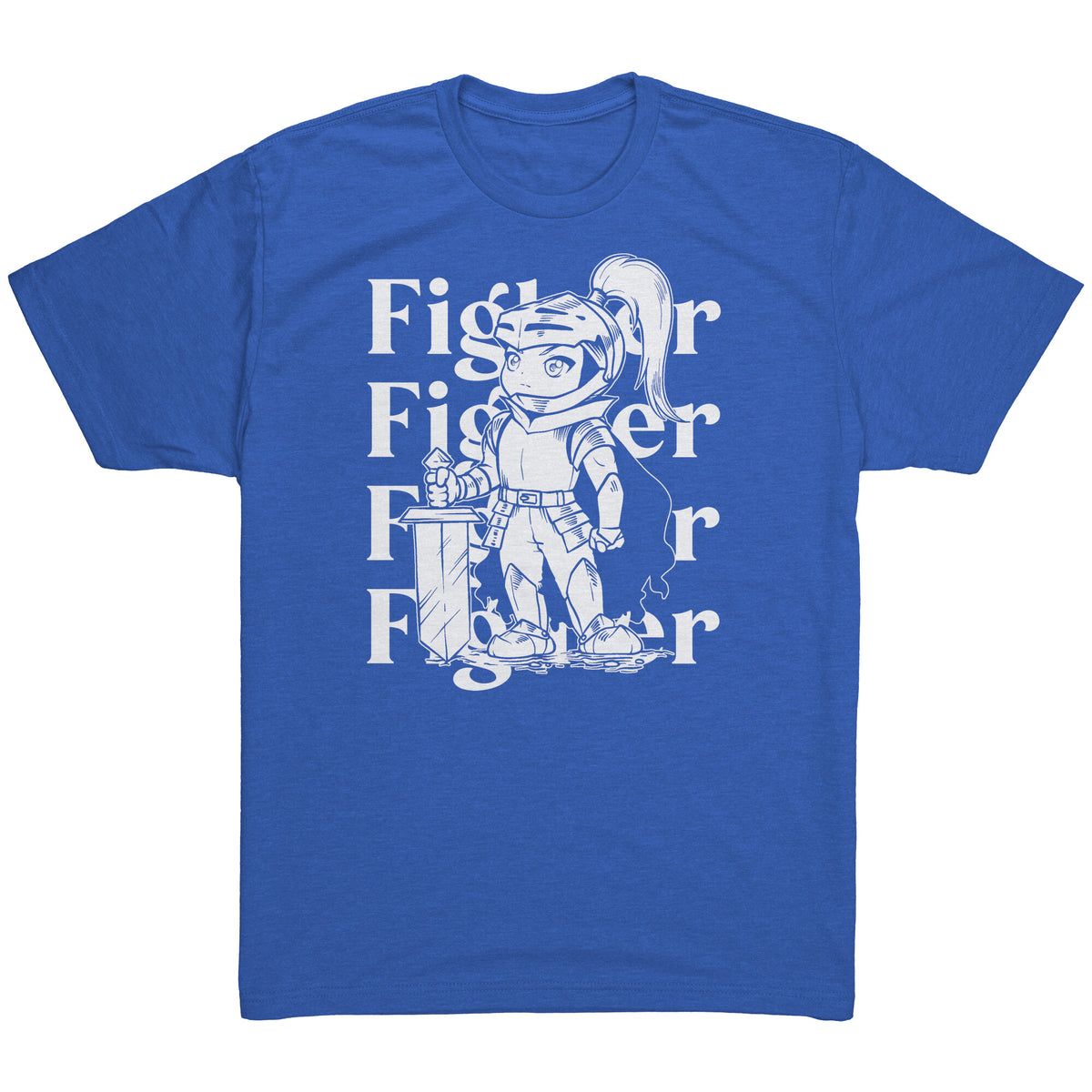 Fighter Chibi Lavish T-shirt  - Gemmed Firefly
