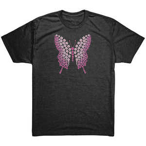 Flutterby Flowers T-Shirt  - Gemmed Firefly