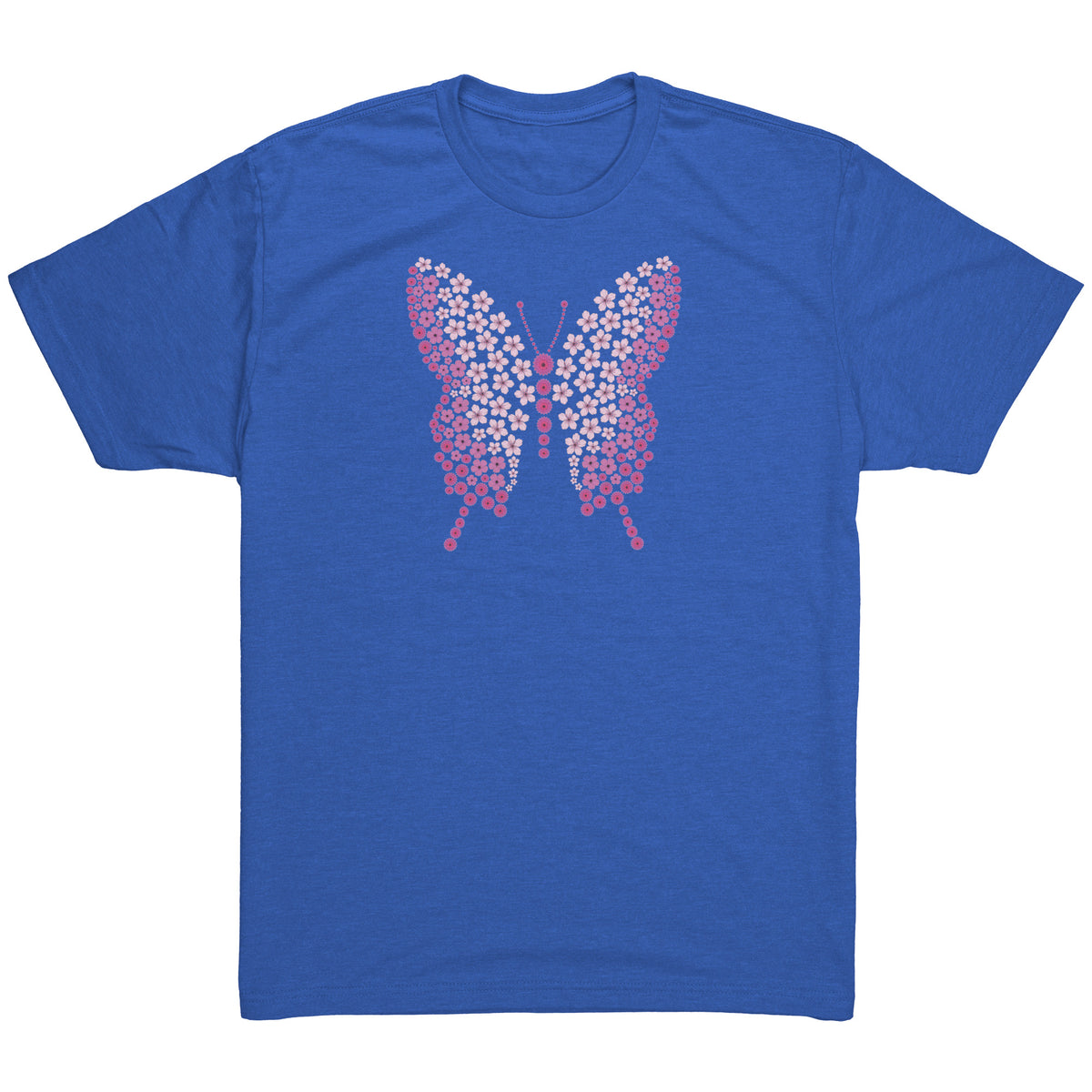Flutterby Flowers T-Shirt  - Gemmed Firefly