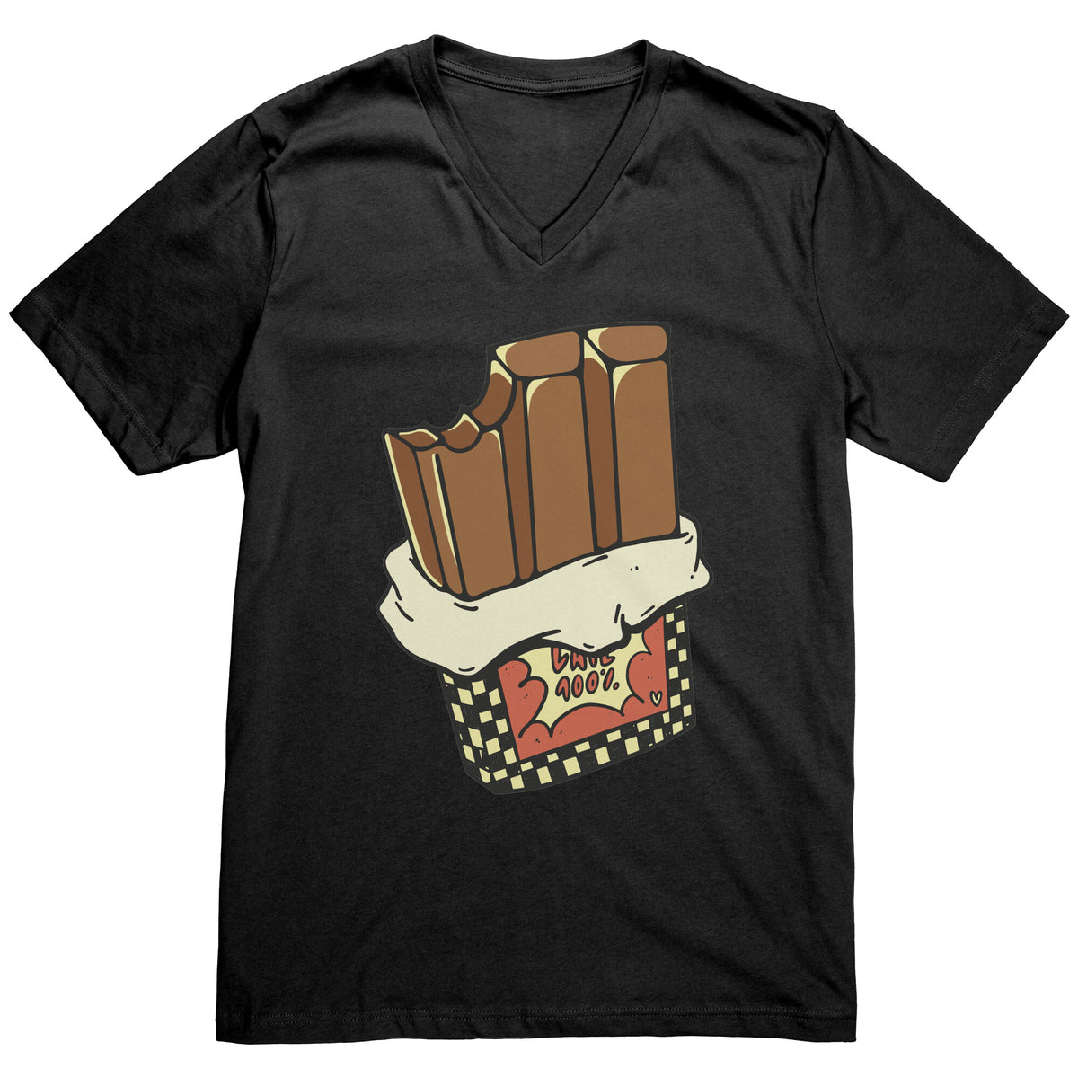 Freedom Chocolate T-shirt  - Gemmed Firefly