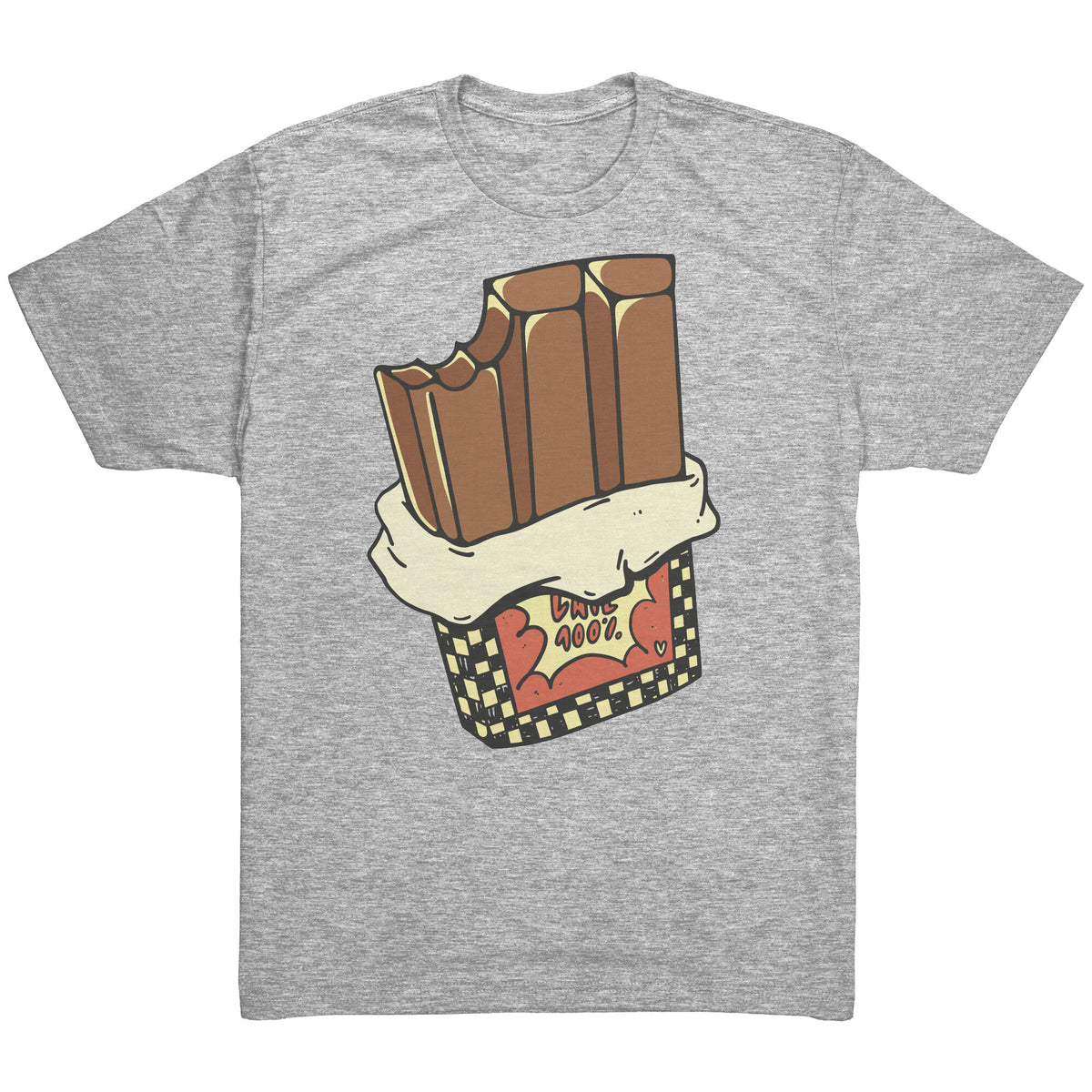 Freedom Chocolate T-shirt  - Gemmed Firefly