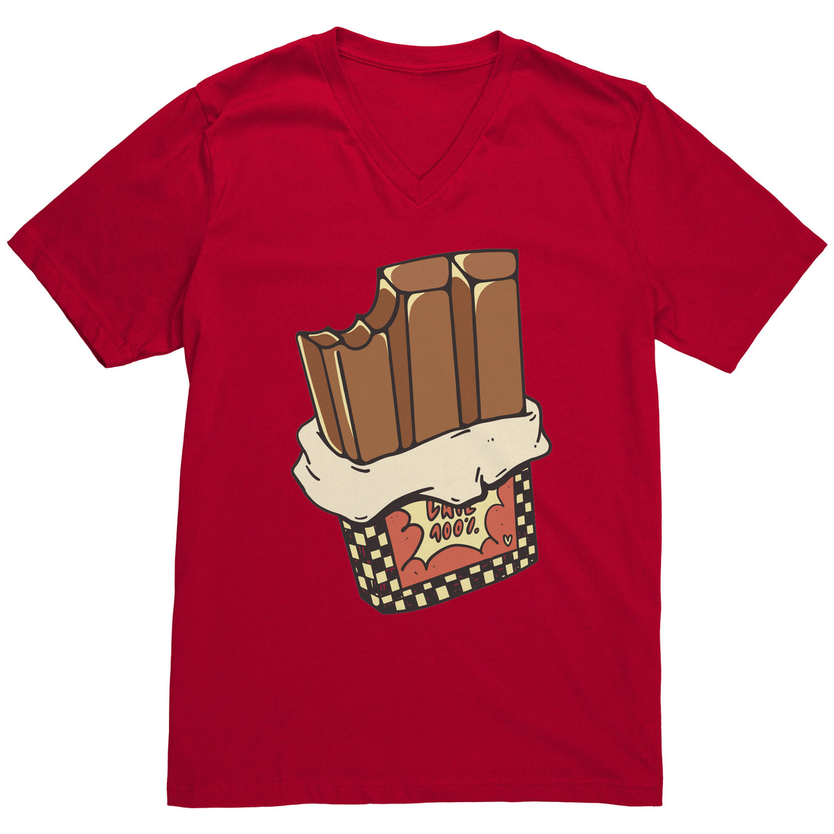 Freedom Chocolate T-shirt  - Gemmed Firefly