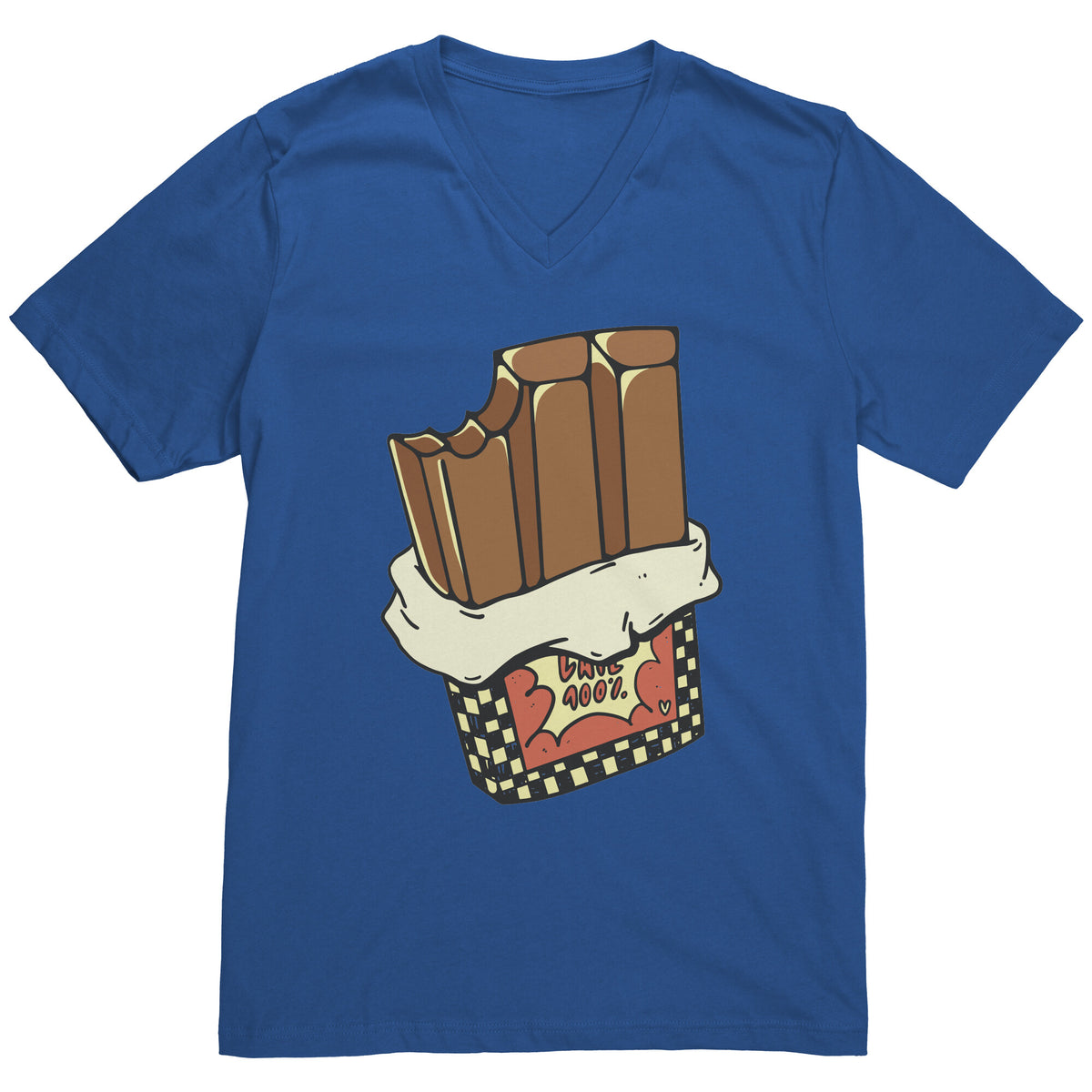 Freedom Chocolate T-shirt  - Gemmed Firefly