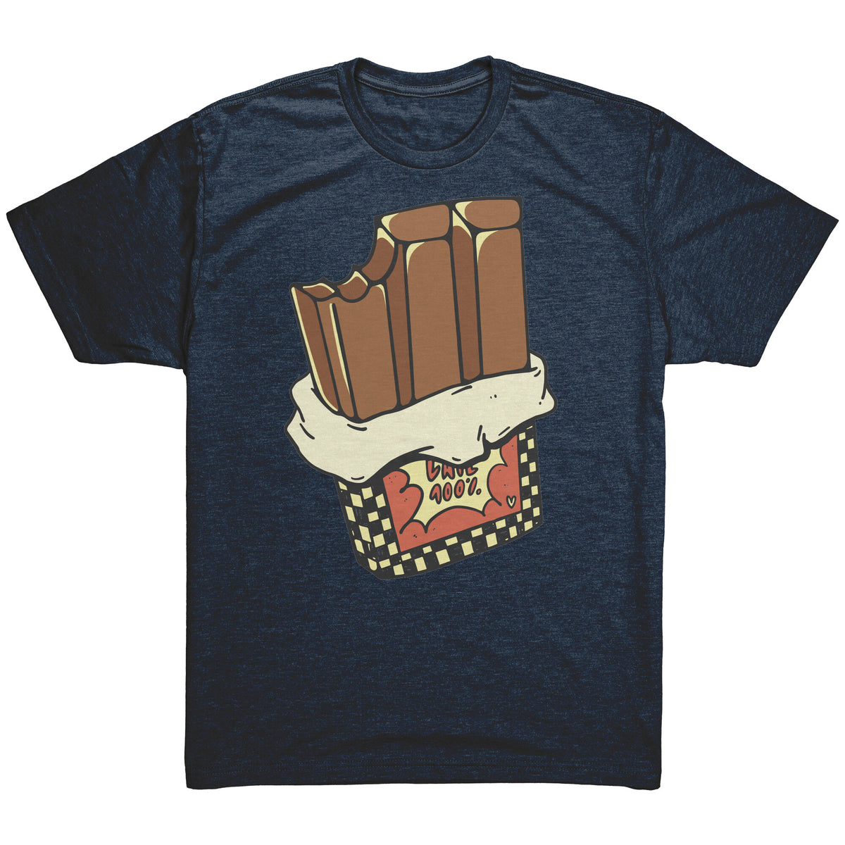 Freedom Chocolate T-shirt  - Gemmed Firefly