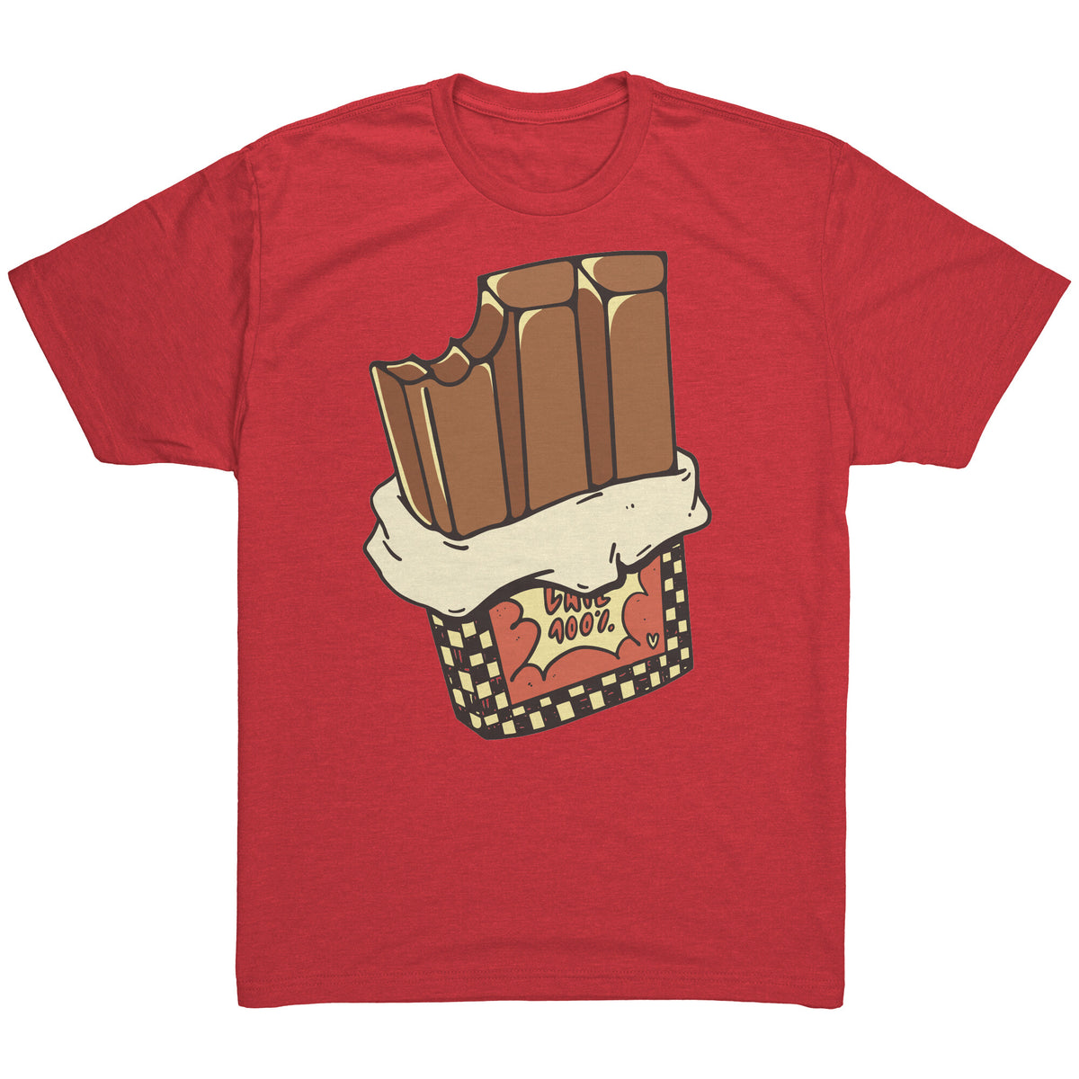 Freedom Chocolate T-shirt  - Gemmed Firefly