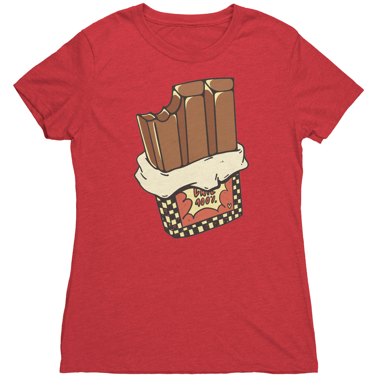 Freedom Chocolate T-shirt  - Gemmed Firefly