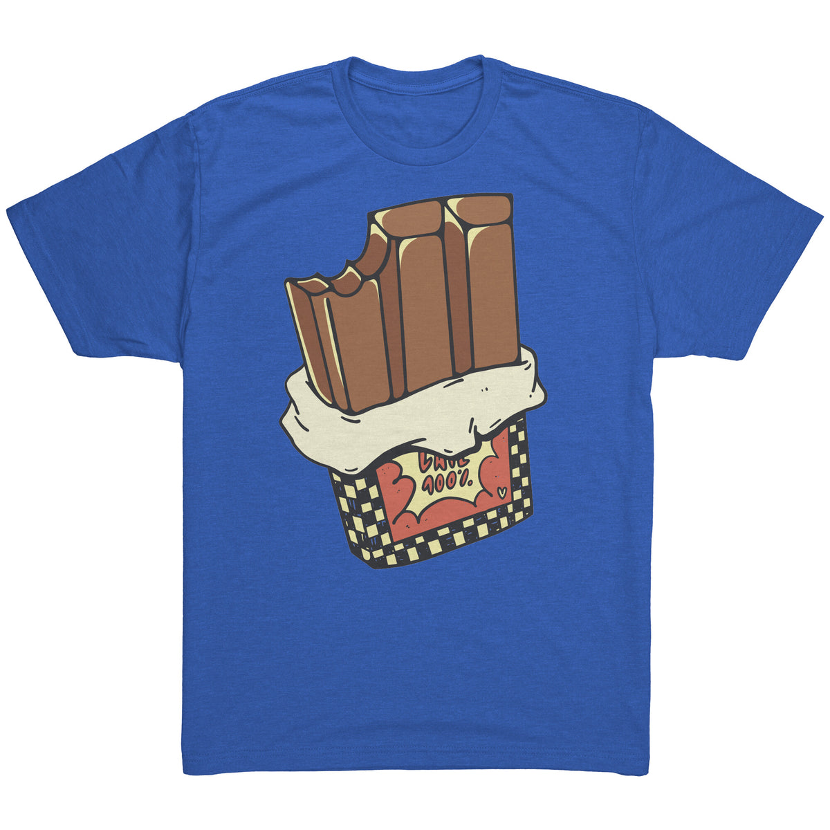 Freedom Chocolate T-shirt  - Gemmed Firefly