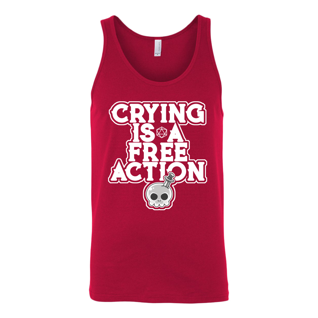 Crying is a Free Action T-shirt  - Gemmed Firefly