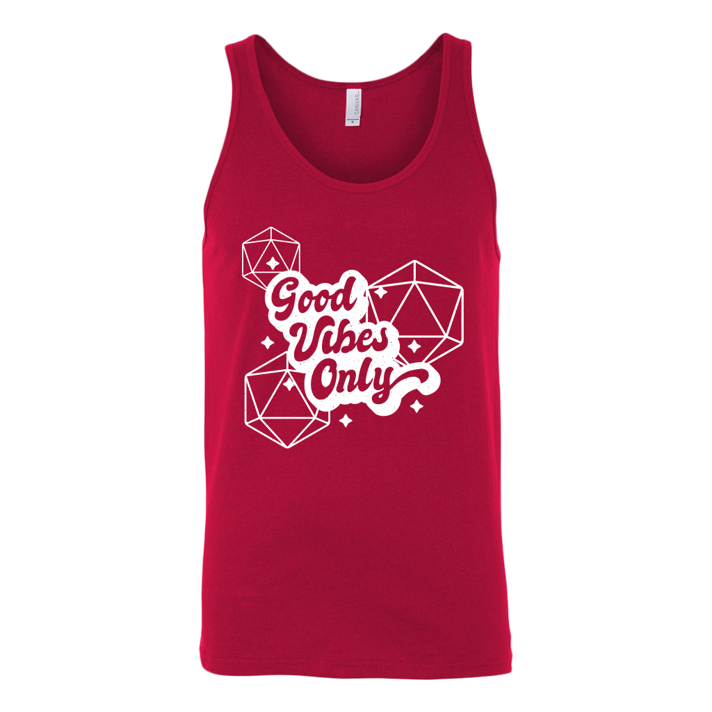 Good Vibes Only D20s T-shirt  - Gemmed Firefly