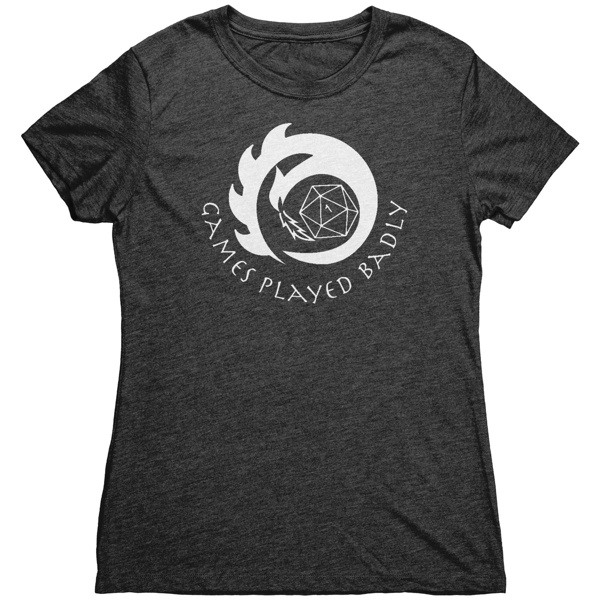 Games Played Badly Custom Full Logo T-shirt  - Gemmed Firefly