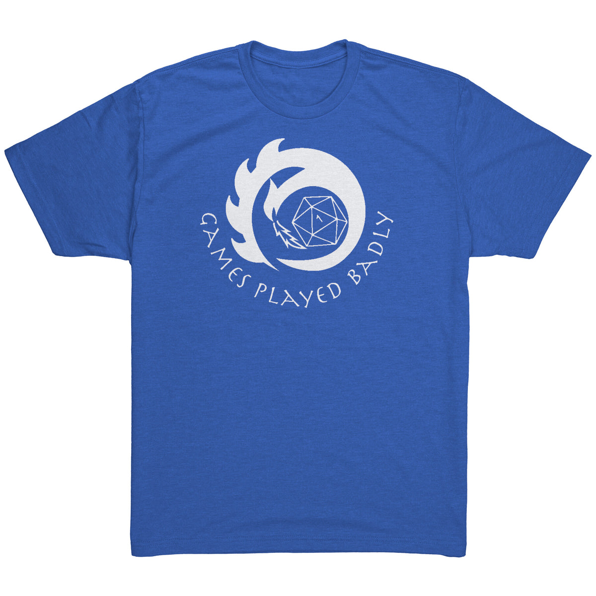 Games Played Badly Custom Full Logo T-shirt  - Gemmed Firefly