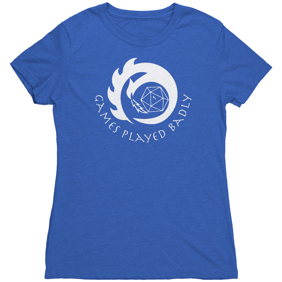 Games Played Badly Custom Full Logo T-shirt  - Gemmed Firefly