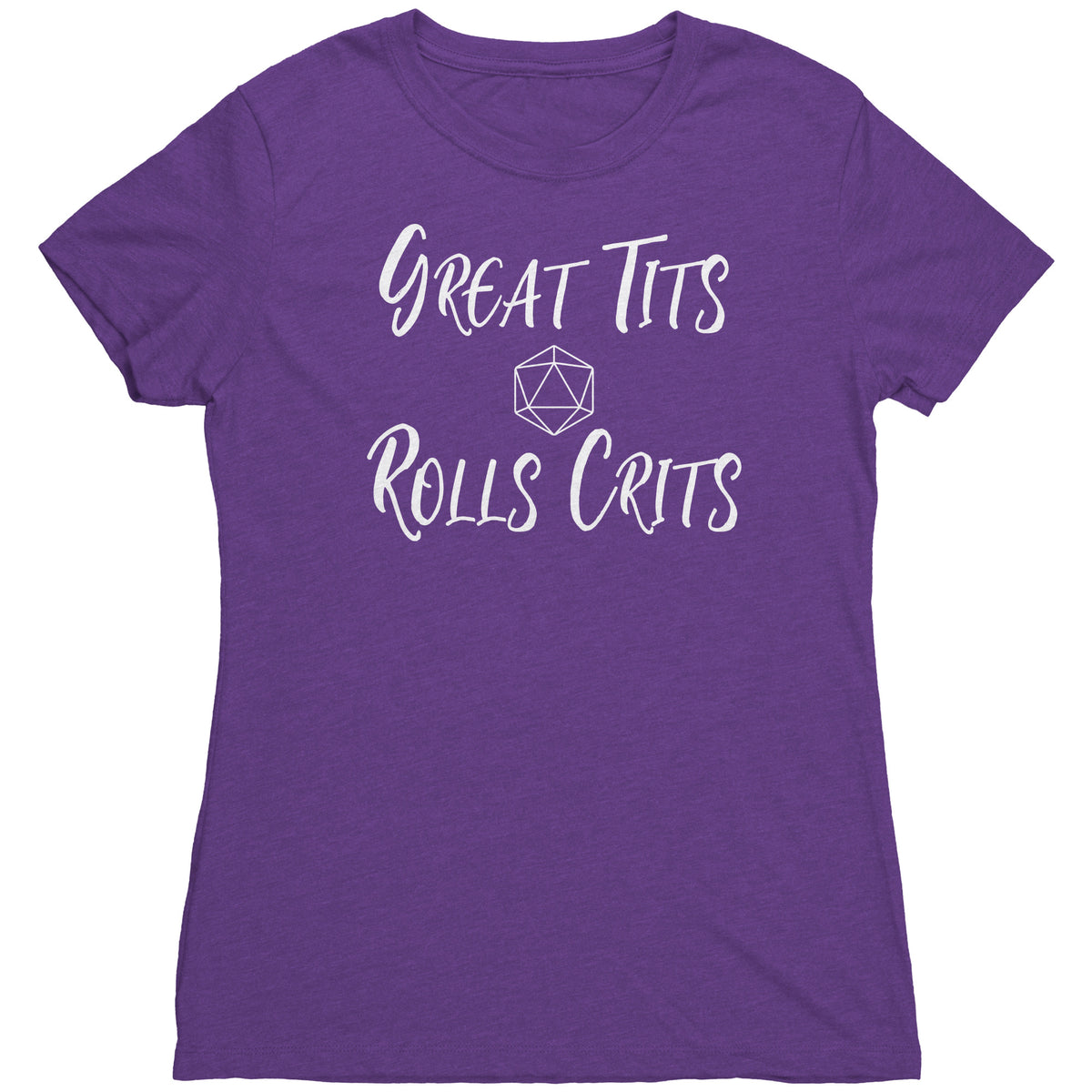 Great Tits Rolls Crits T-shirt  - Gemmed Firefly