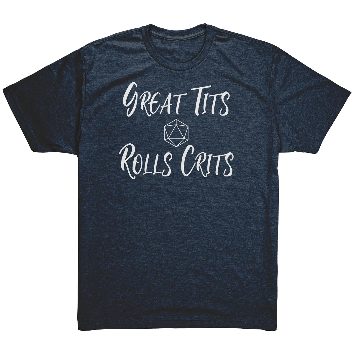 Great Tits Rolls Crits T-shirt  - Gemmed Firefly