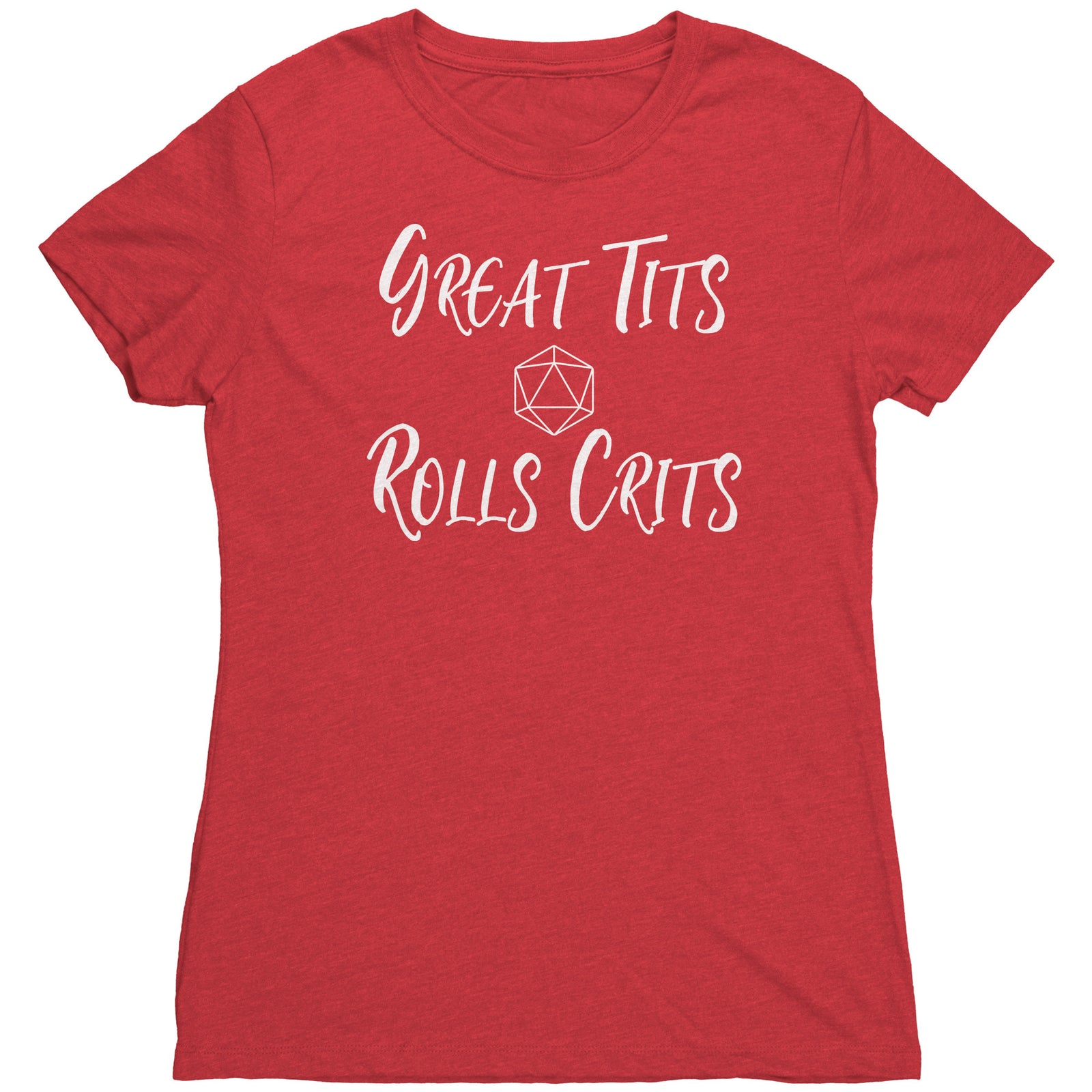 Great Tits Rolls Crits T-shirt  - Gemmed Firefly