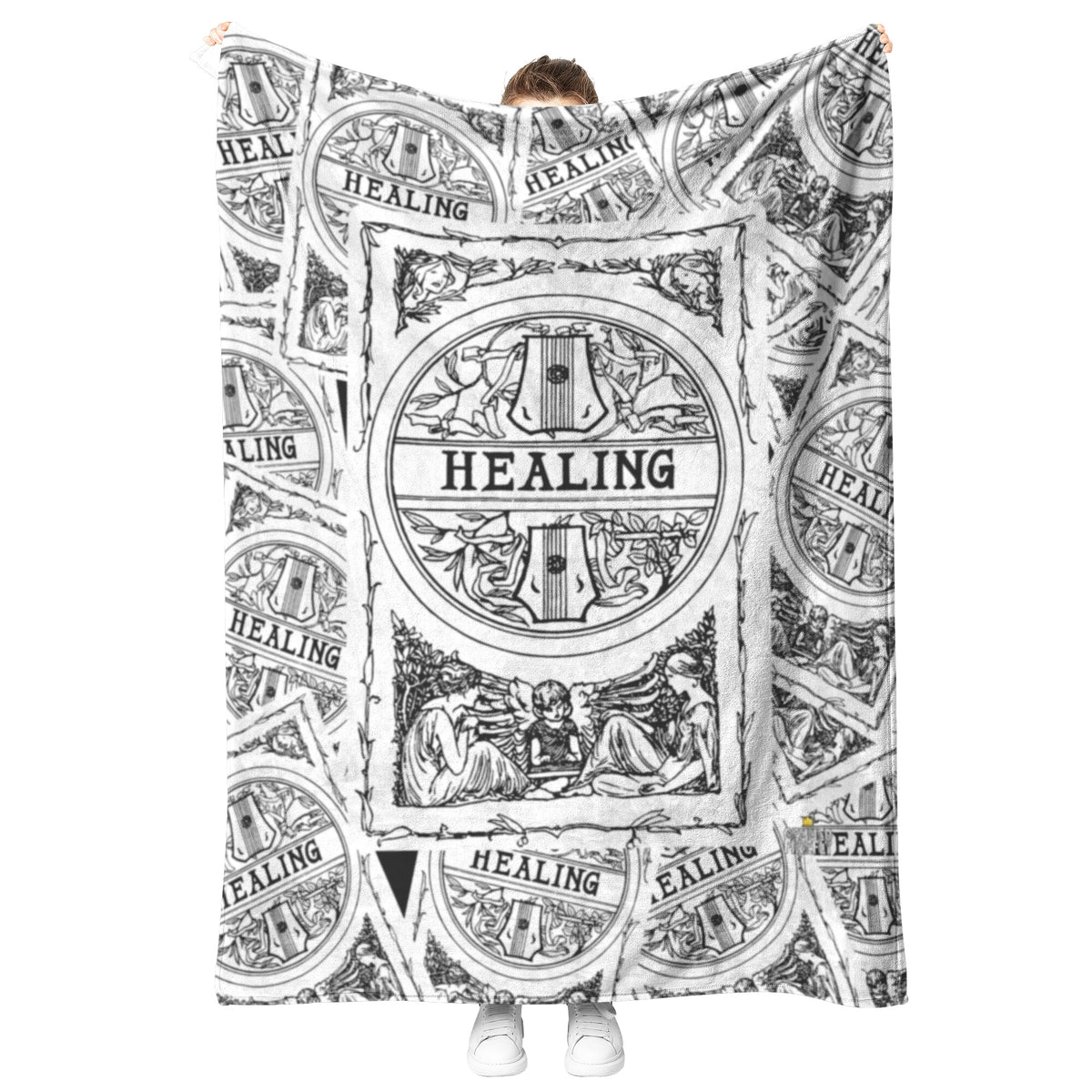 Healing Sigil Blanket Blankets  - Gemmed Firefly