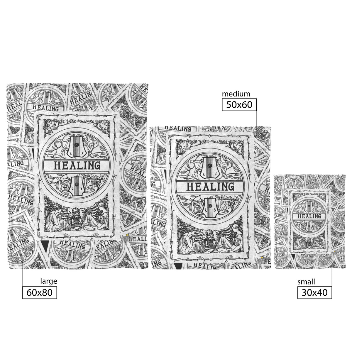 Healing Sigil Blanket Blankets  - Gemmed Firefly