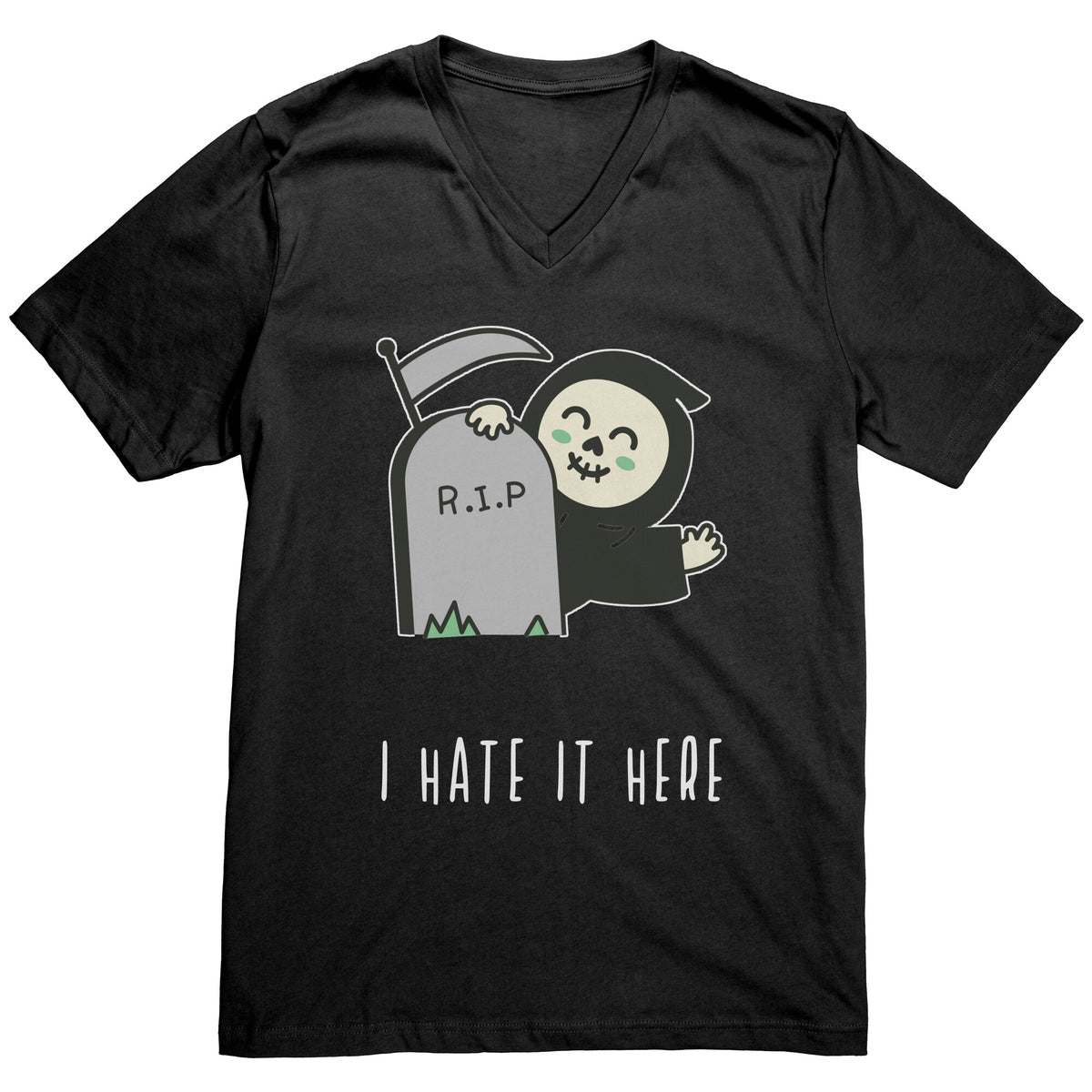 I Hate It Here Reaper T-shirt  - Gemmed Firefly
