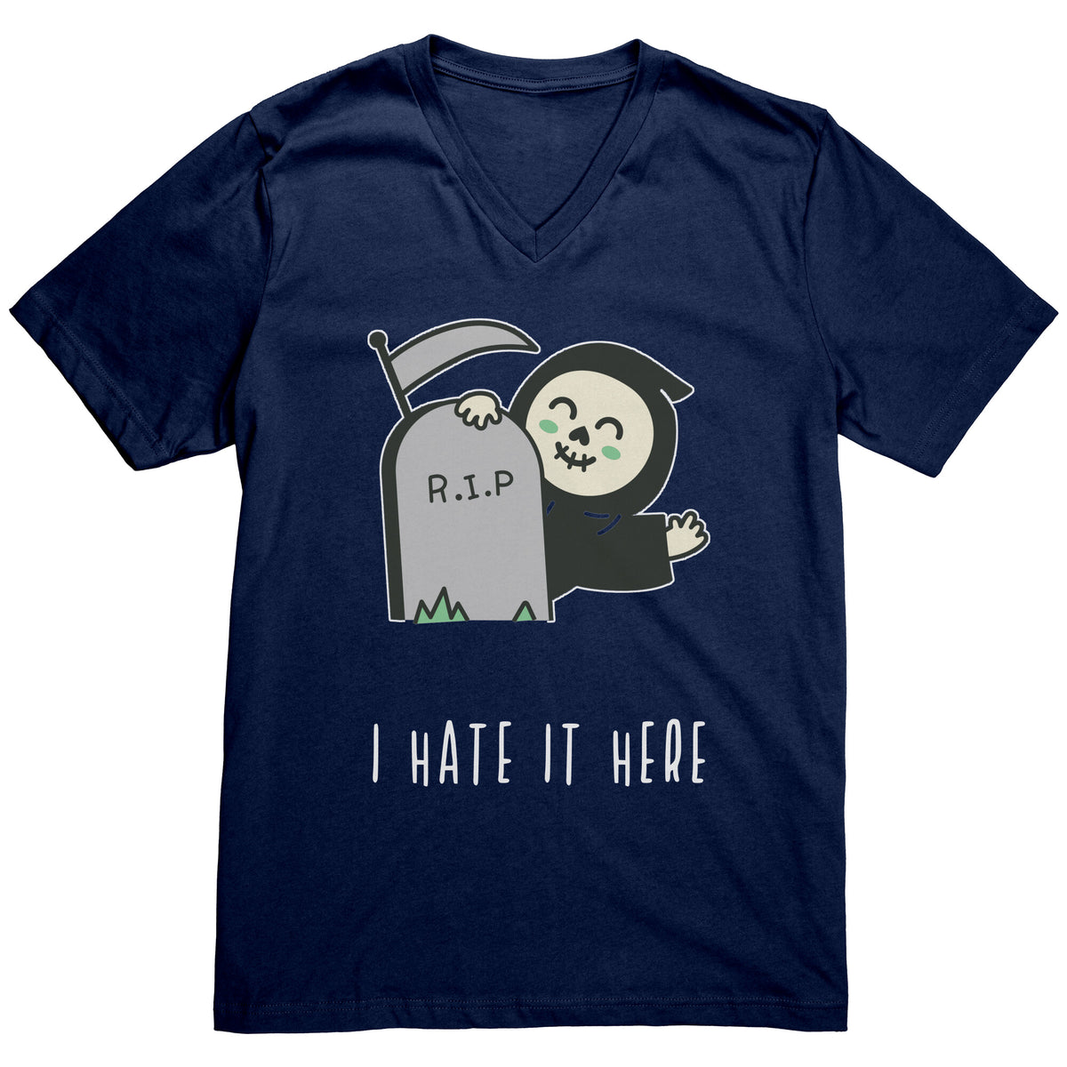 I Hate It Here Reaper T-shirt  - Gemmed Firefly