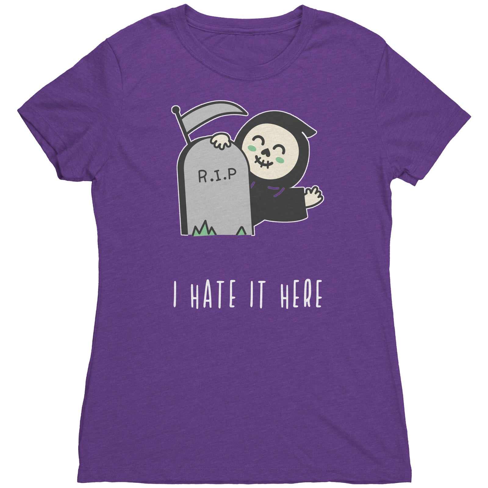 I Hate It Here Reaper T-shirt  - Gemmed Firefly