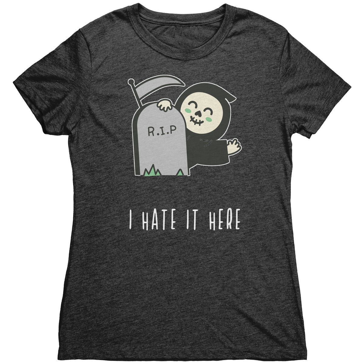 I Hate It Here Reaper T-shirt  - Gemmed Firefly