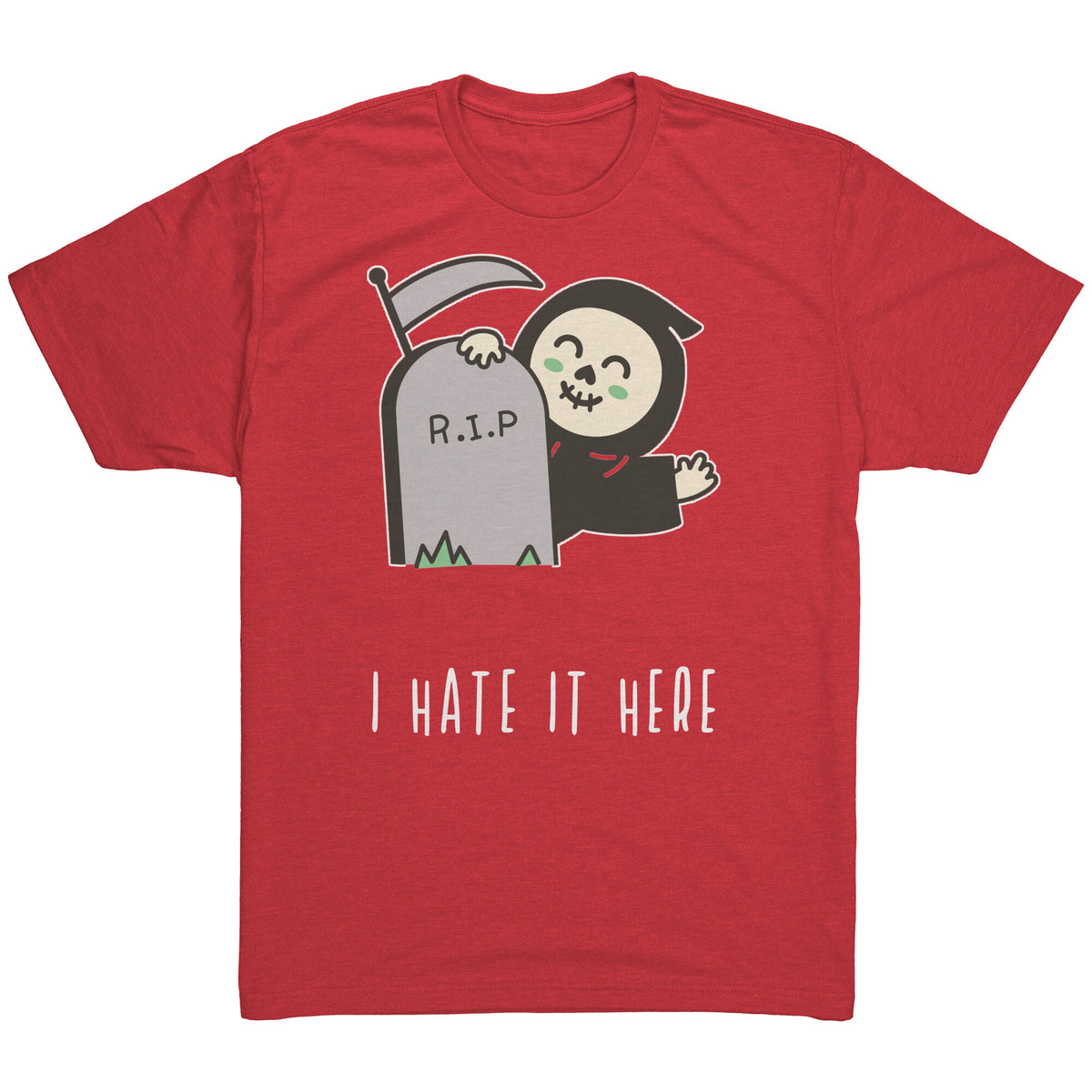 I Hate It Here Reaper T-shirt  - Gemmed Firefly