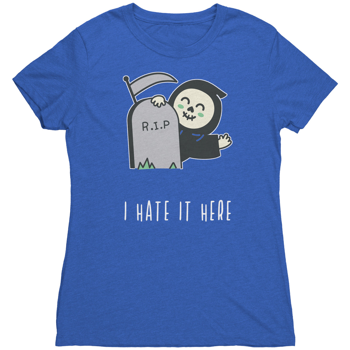 I Hate It Here Reaper T-shirt  - Gemmed Firefly