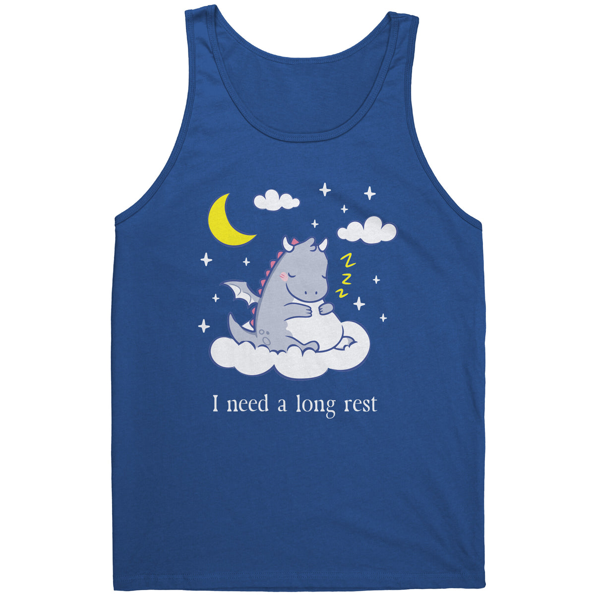 I Need a Long Rest Sleepy Dragon T-shirt  - Gemmed Firefly