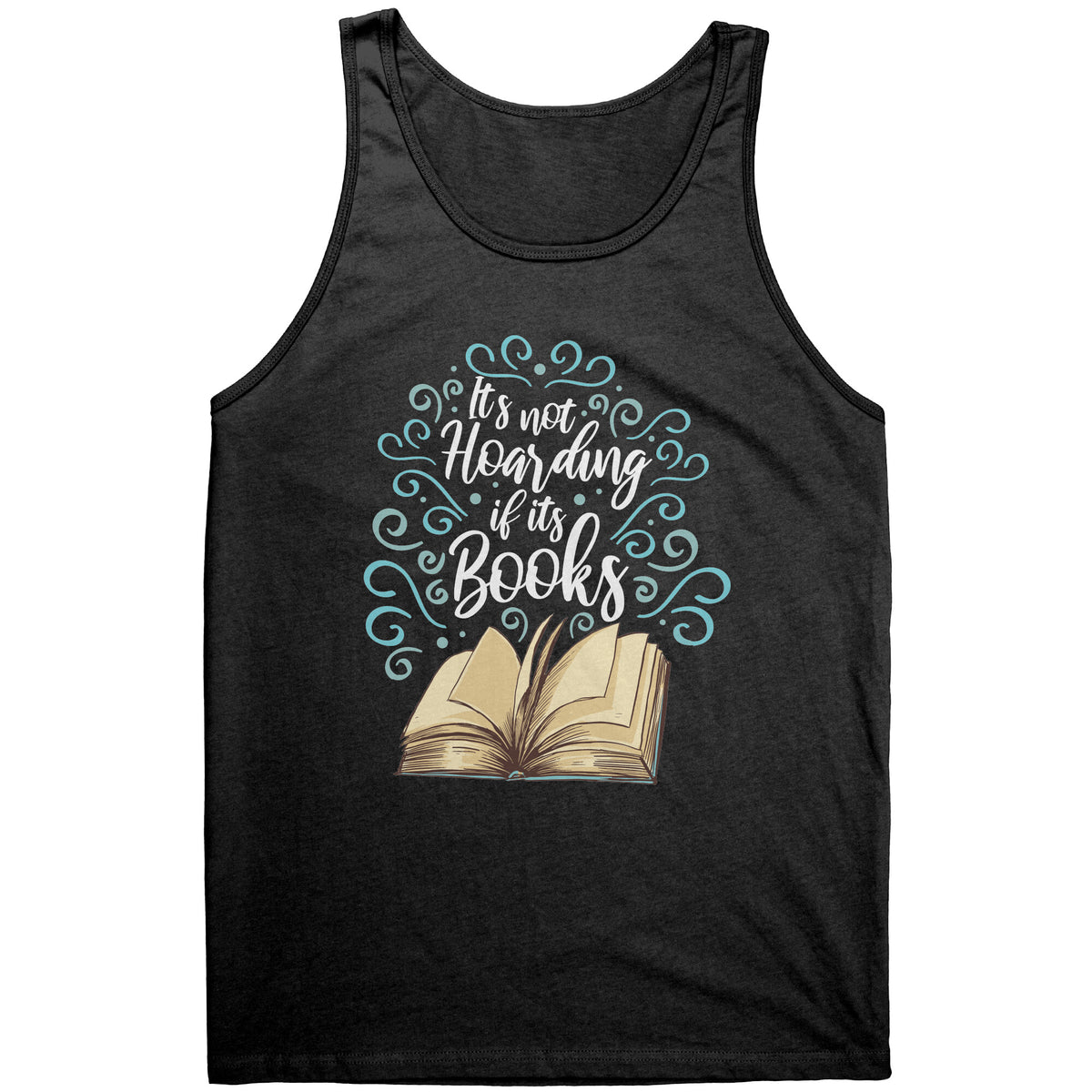 It's Not Hoarding If It's Books T-shirt  - Gemmed Firefly