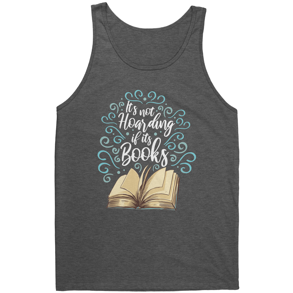 It's Not Hoarding If It's Books T-shirt  - Gemmed Firefly