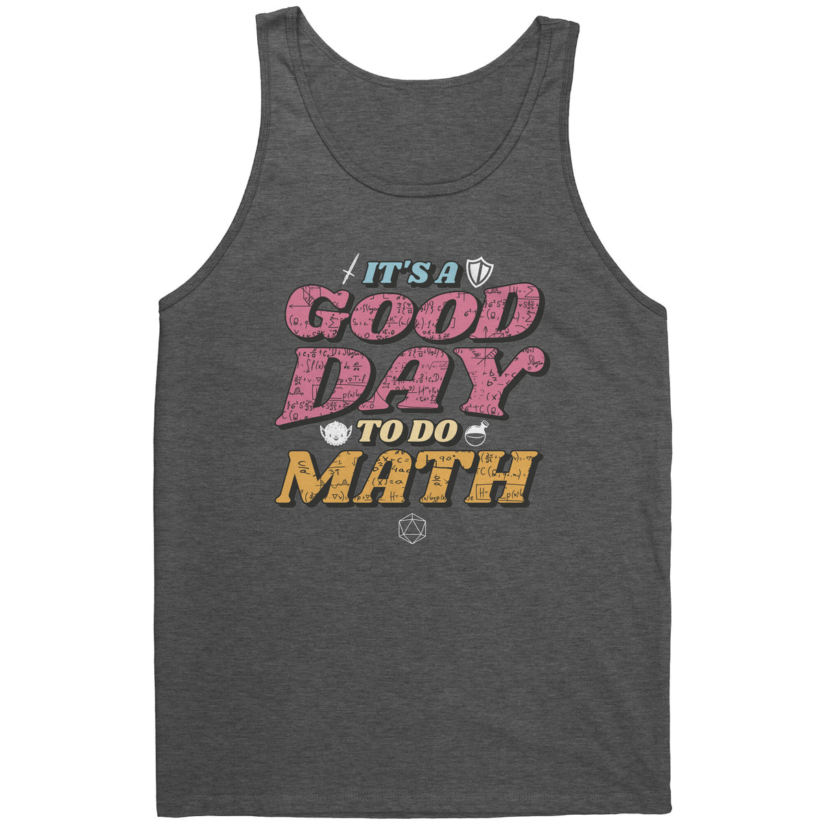 It's a Good Day to do Math T-shirt  - Gemmed Firefly