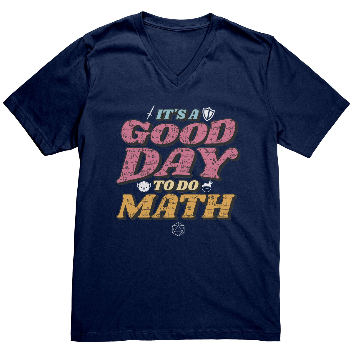 It's a Good Day to do Math T-shirt  - Gemmed Firefly