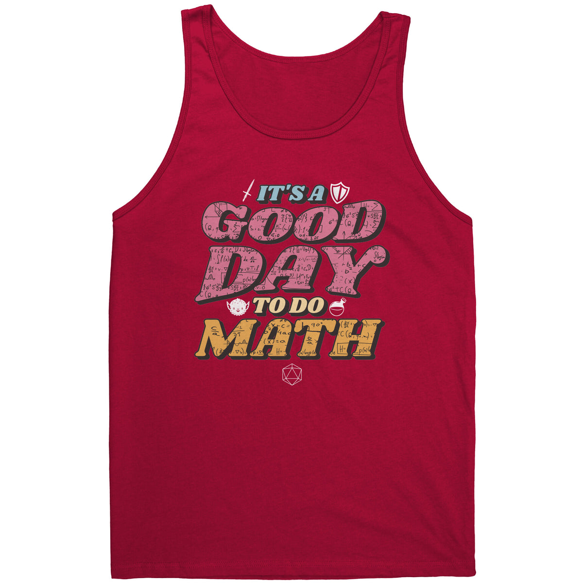 It's a Good Day to do Math T-shirt  - Gemmed Firefly