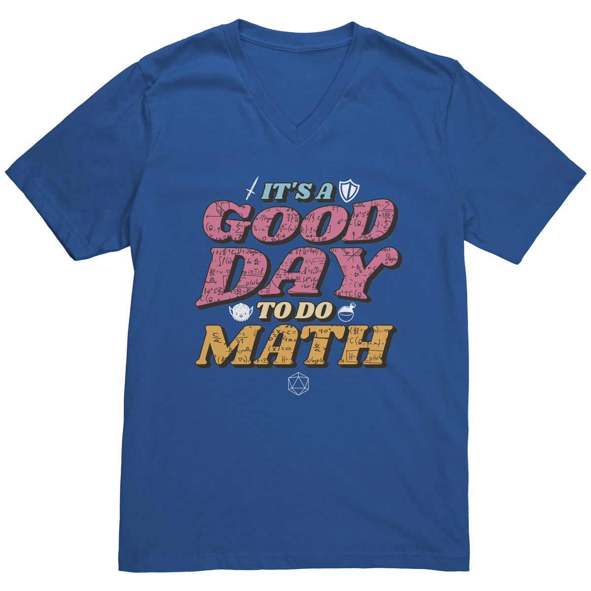 It's a Good Day to do Math T-shirt  - Gemmed Firefly
