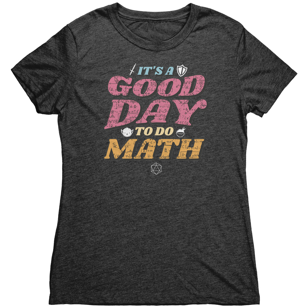 It's a Good Day to do Math T-shirt  - Gemmed Firefly