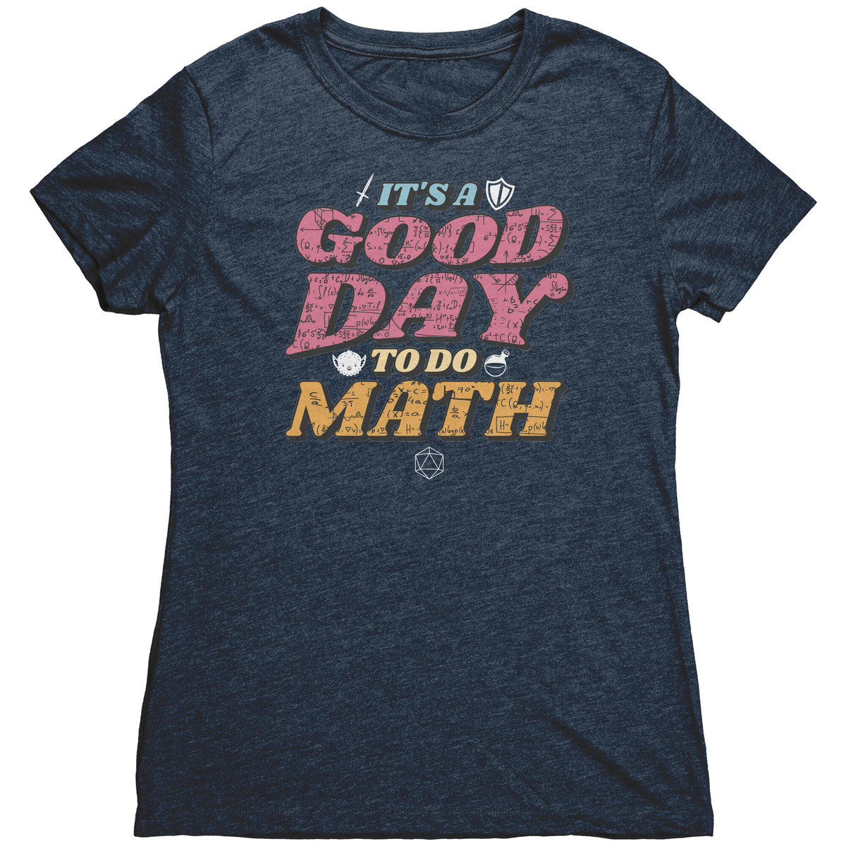 It's a Good Day to do Math T-shirt  - Gemmed Firefly