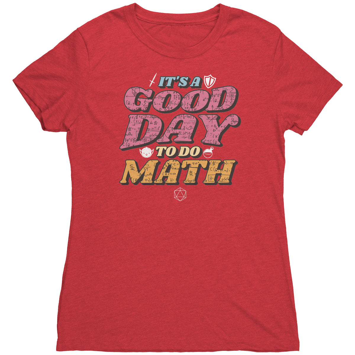 It's a Good Day to do Math T-shirt  - Gemmed Firefly