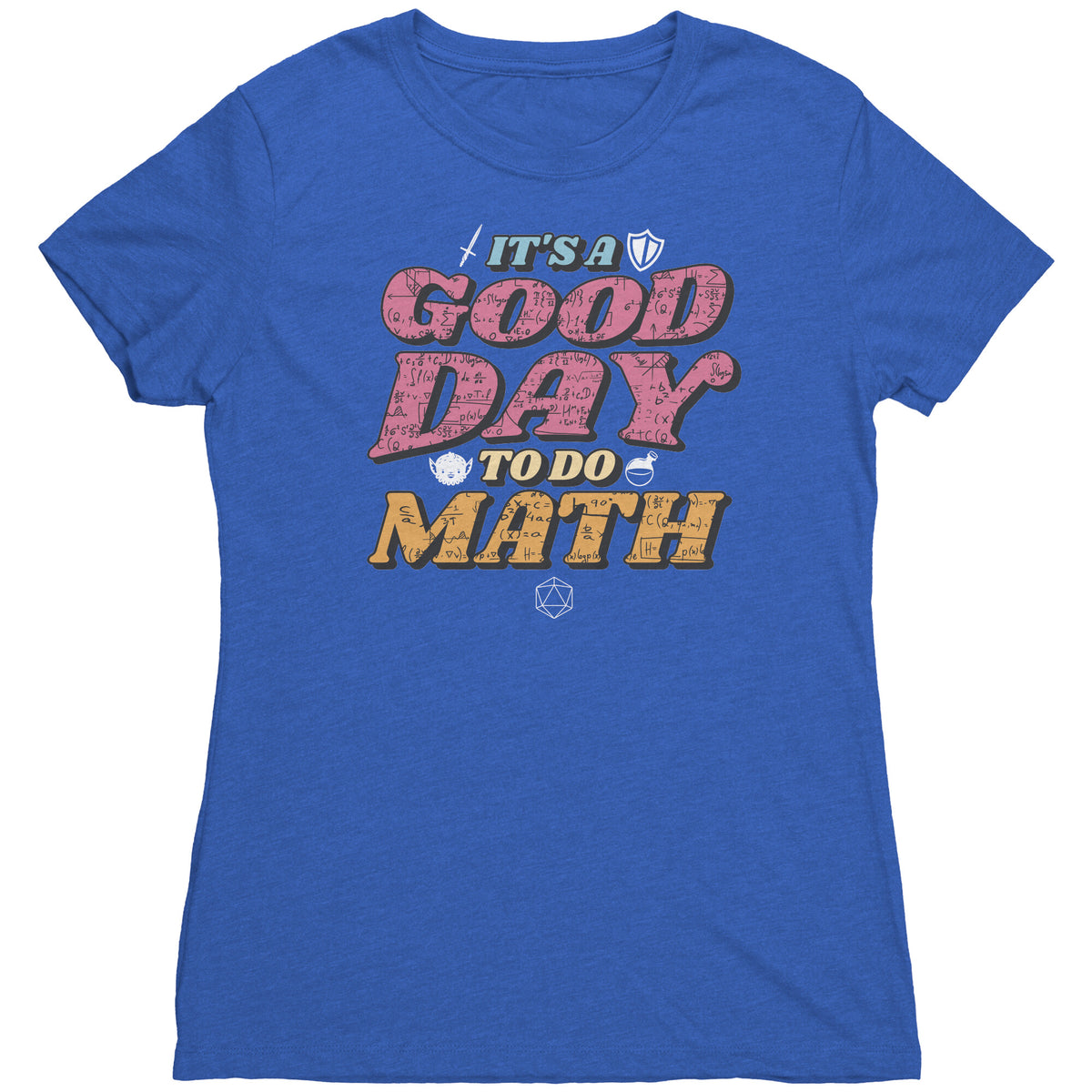 It's a Good Day to do Math T-shirt  - Gemmed Firefly
