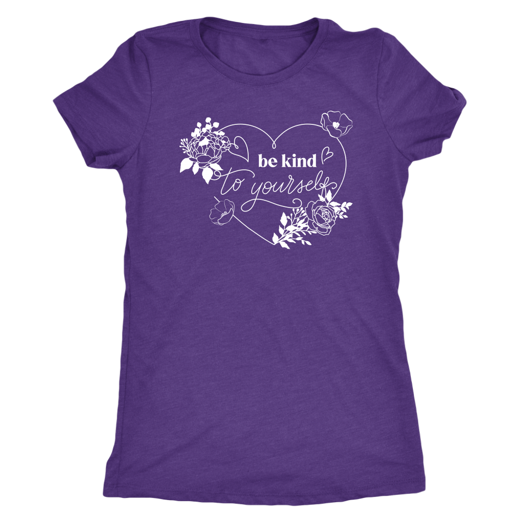 Be Kind to Yourself Heart T-shirt  - Gemmed Firefly