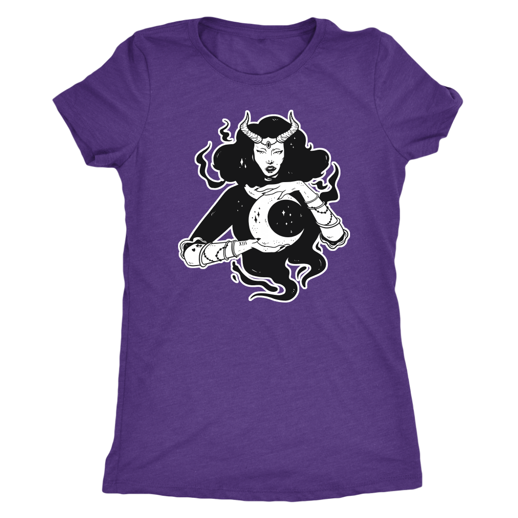 Moon Witch T-shirt  - Gemmed Firefly