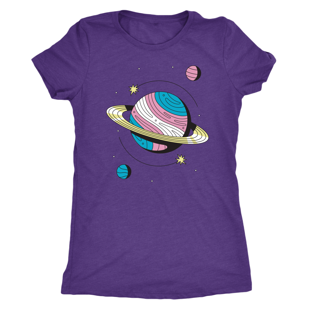 Transgender Heavenly Body T-shirt  - Gemmed Firefly