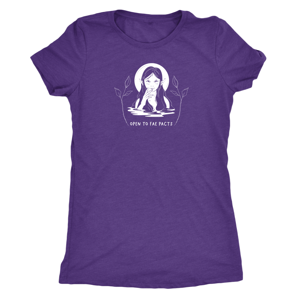 Open to Fae Pacts T-shirt  - Gemmed Firefly